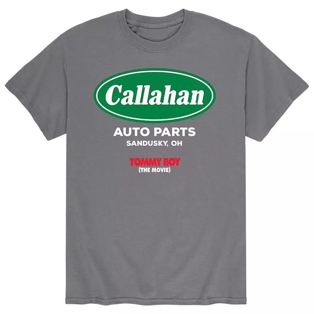 Mens Tommy Boy Callahan Badge Tee Grey Product Image