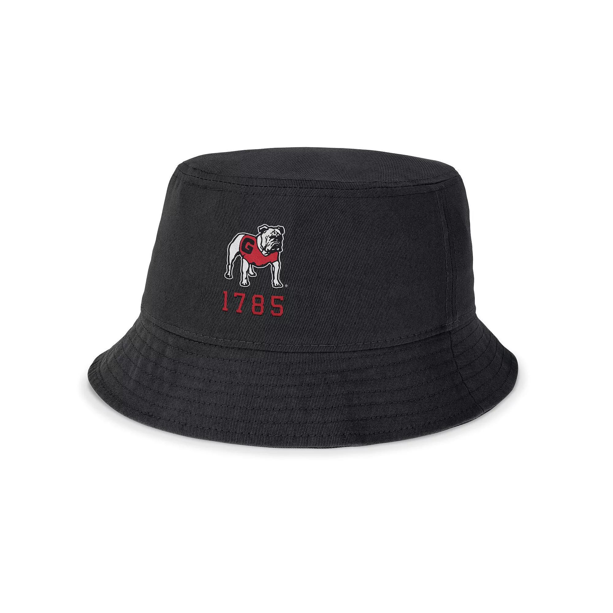 Men's Nike Black Georgia Bulldogs Legacy Apex Bucket Hat, Size: Small Product Image