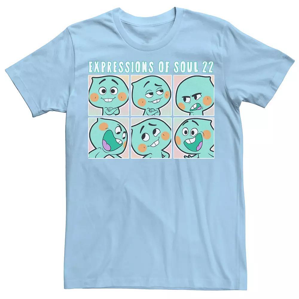Disney / Pixar's Soul 22 Men's Expressions Of Soul Box Up Tee, Size: XXL, Light Blue Product Image