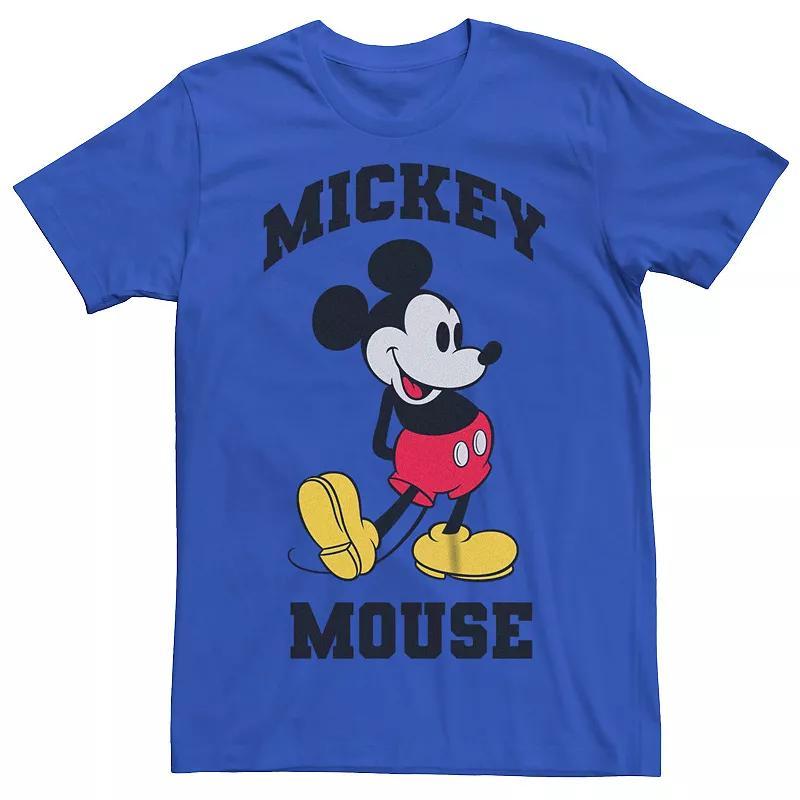 Men's Disney's Mickey Mouse Classic Pose Tee, Size: Medium, Royal Product Image