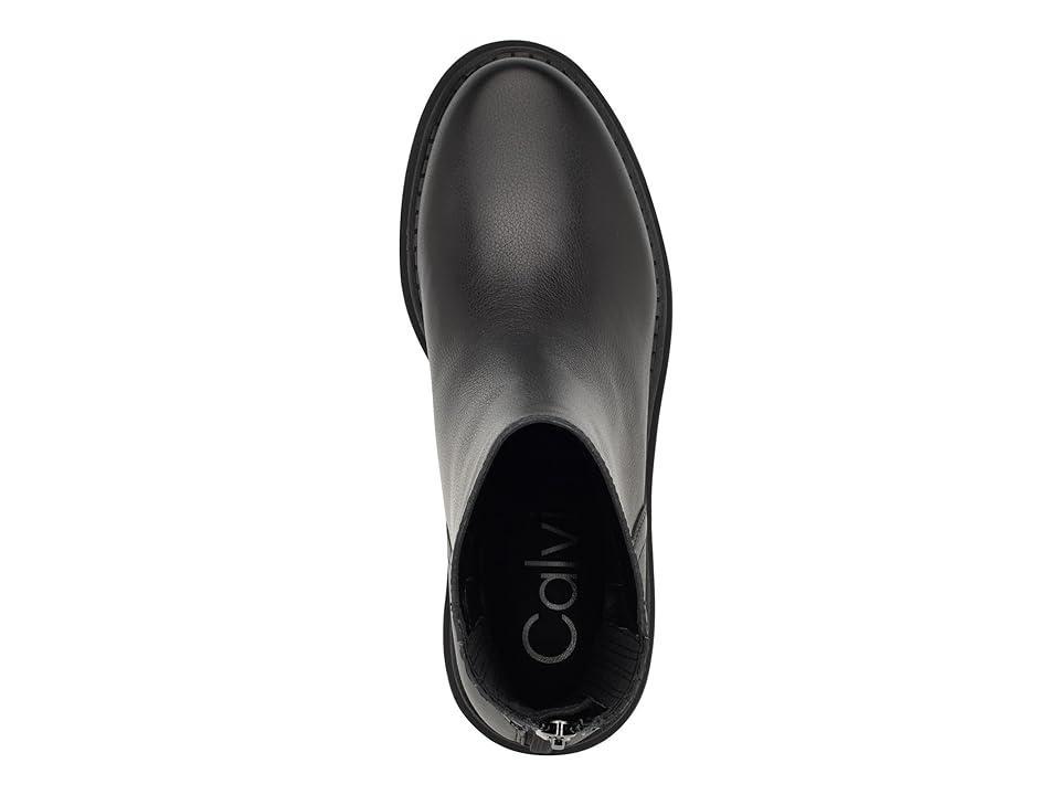 Calvin Klein Greg Leather) Women's Boots Product Image