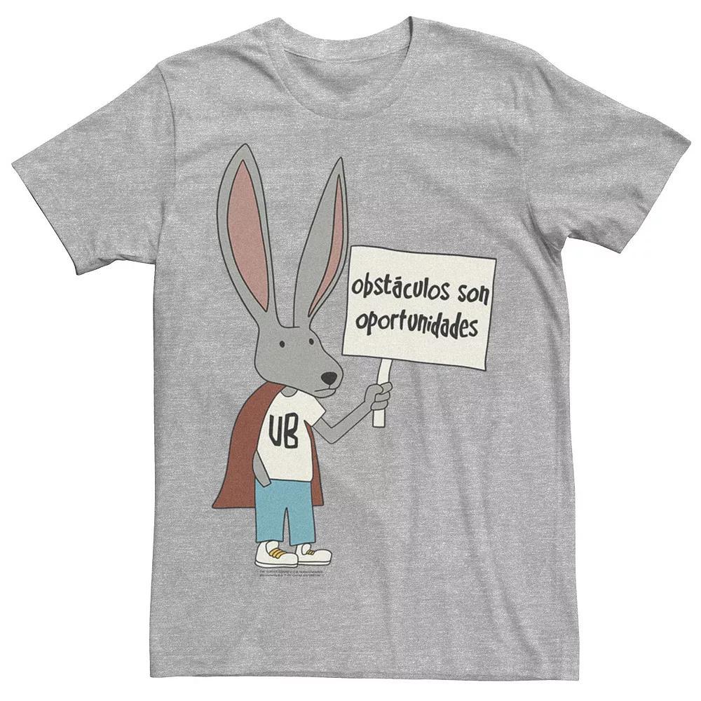 Men's The Suicide Squad Knock Off Bunny Tee, Boy's, Size: Medium, Athletic Grey Product Image