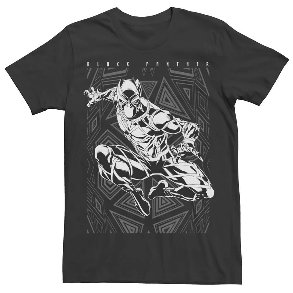 Men's Marvel Avengers Tribal Black Panther Graphic Tee, Size: XL Product Image