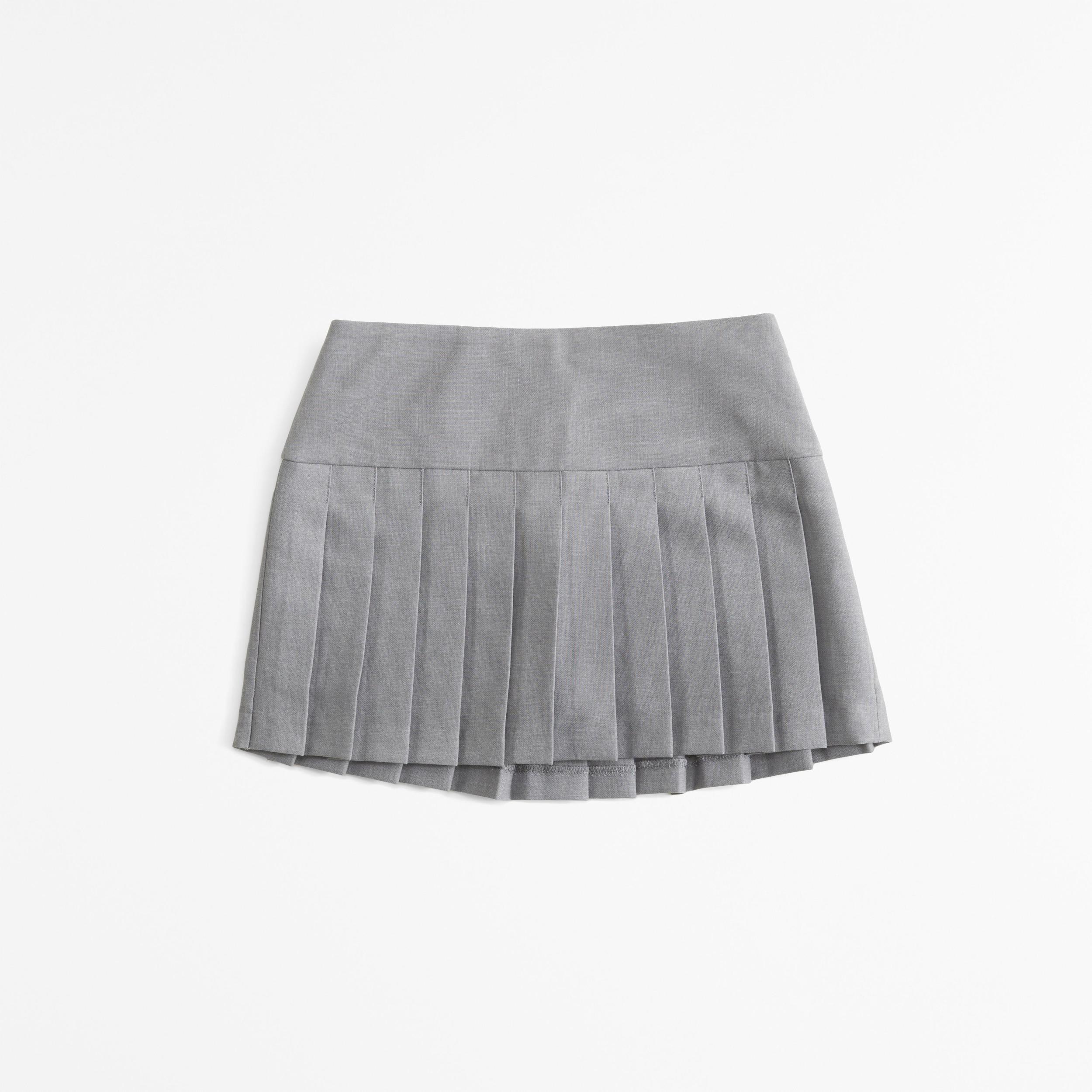 High Rise Pleated Mini Skort Product Image