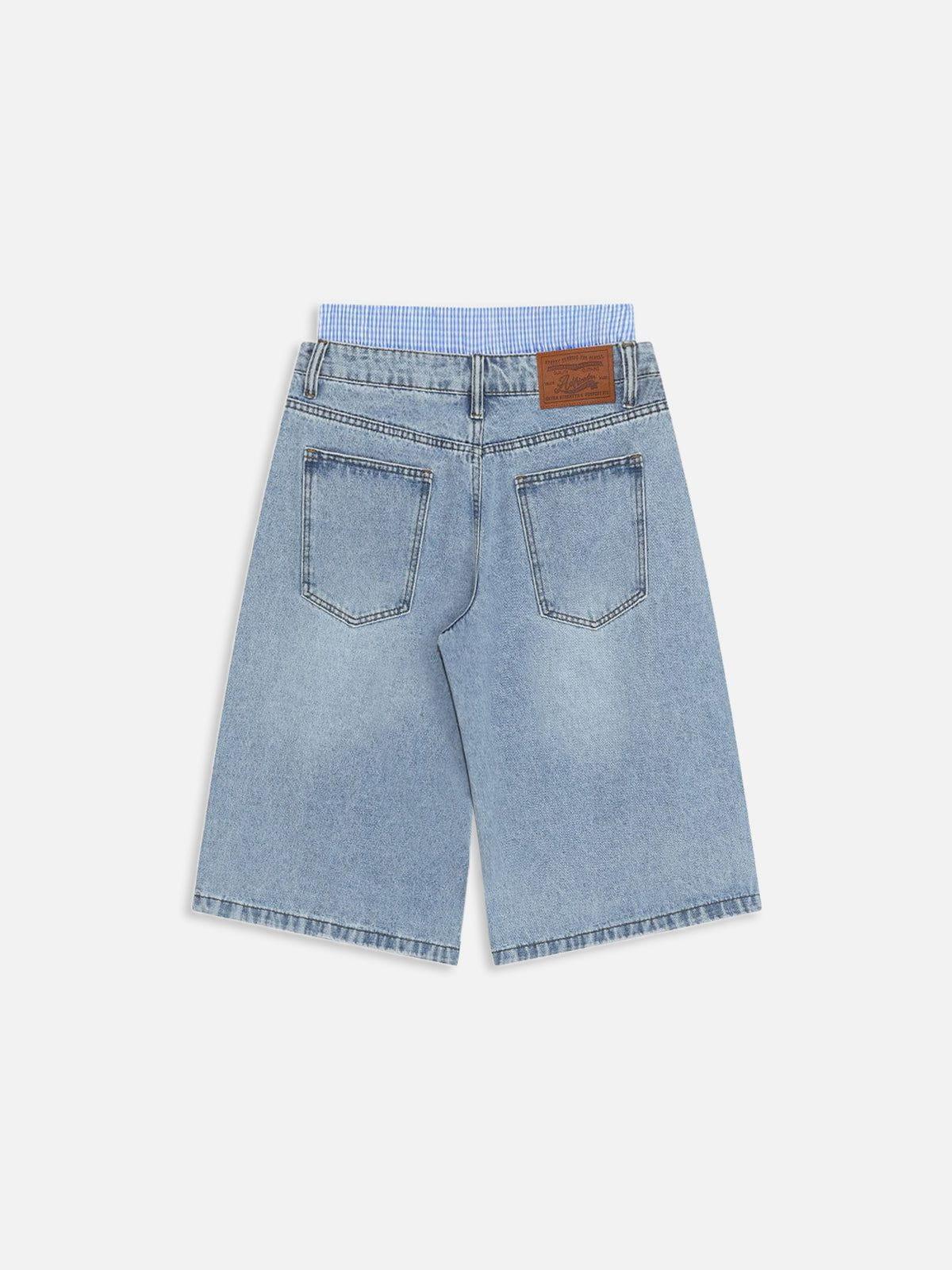 Aelfric Eden Double Waist Longline Jorts Product Image
