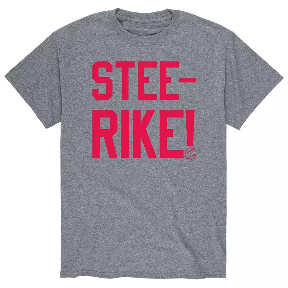 Mens Stee-Rike Baseball Tee Product Image