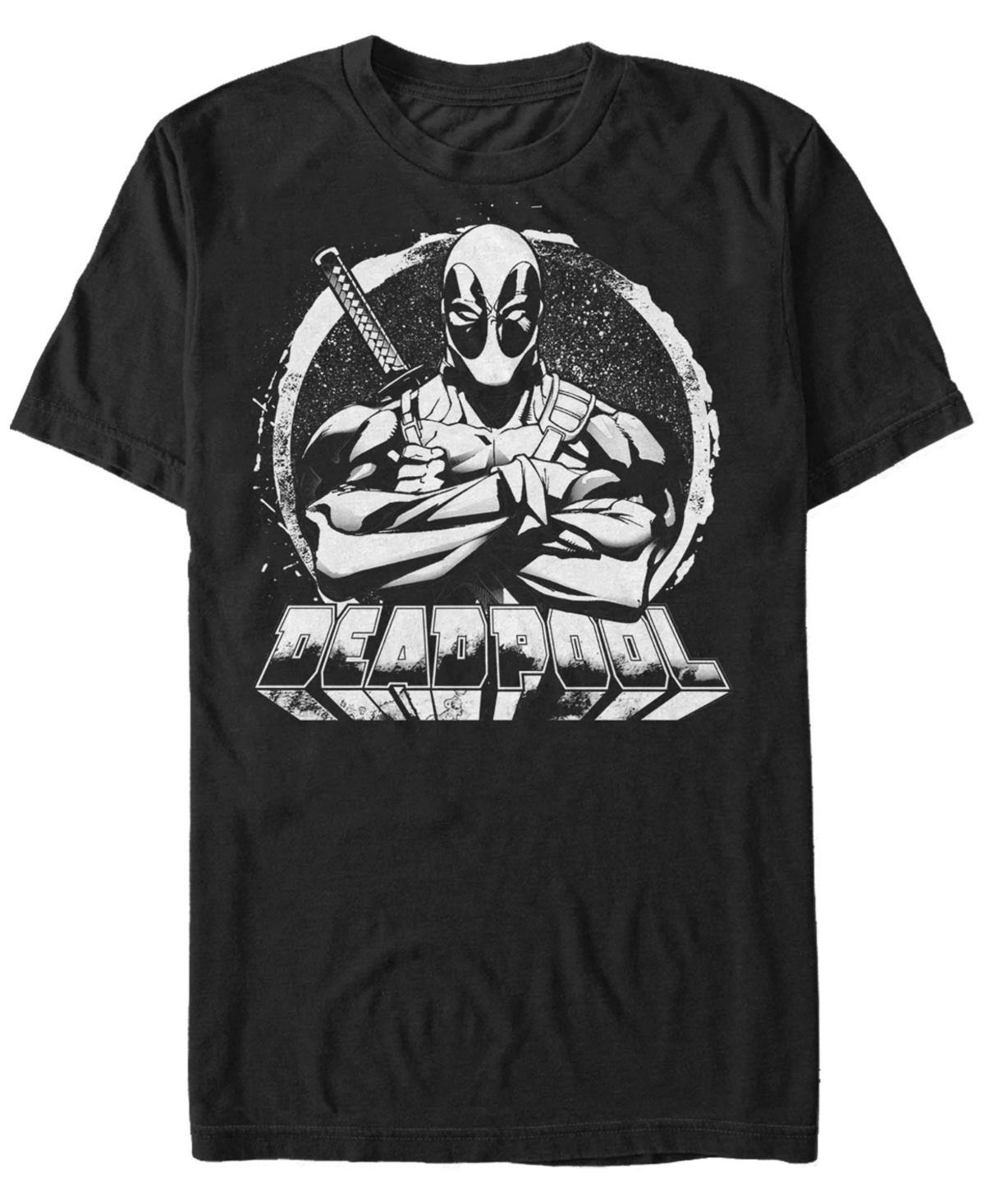 Men's Marvel Deadpool For Hire Graphic Tee, Size: XL, Black Product Image