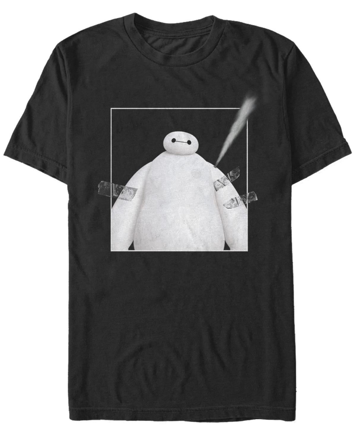 Disney's Big Hero 6 Baymax Taped Up Men's Tee, Size: Large, Black Product Image