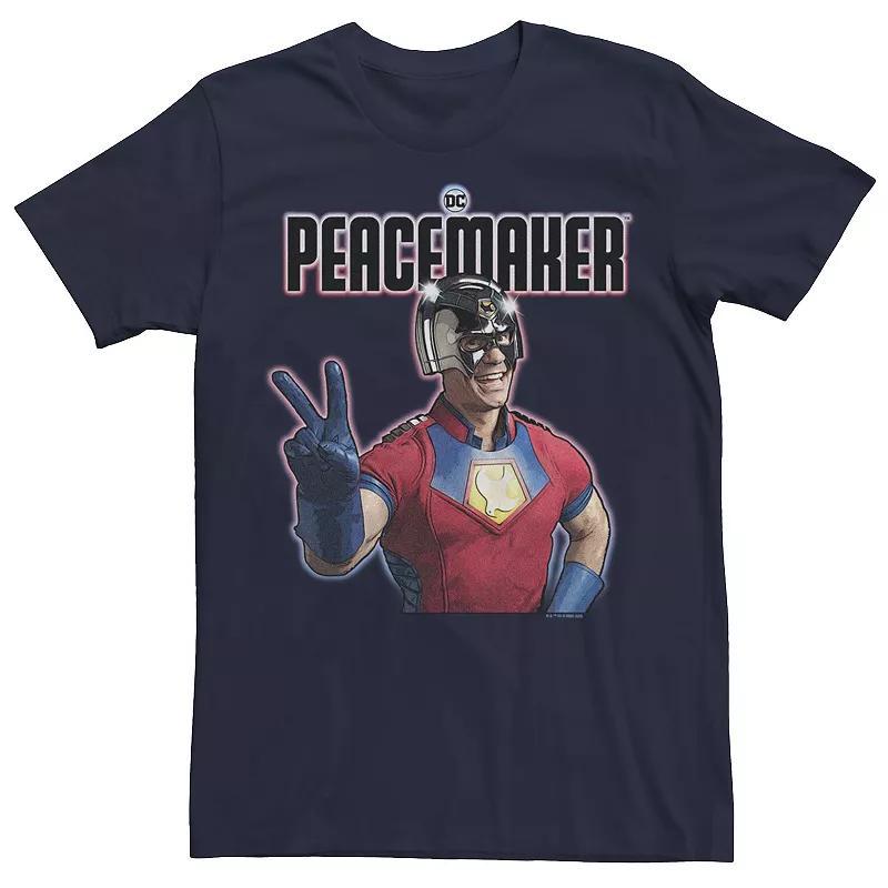 Men's DC Comics Peacemaker Portrait Tee, Size: Large, Blue Product Image