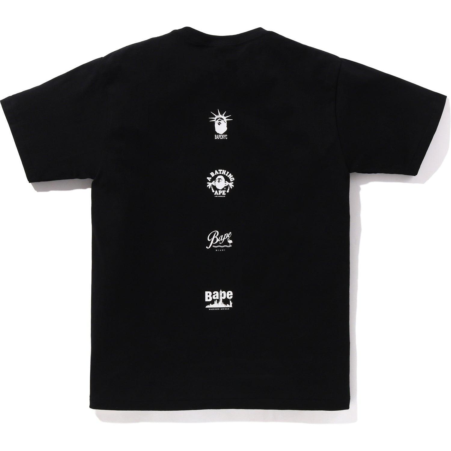 BAPE US COLLEGE STA TEE MENS Male Product Image