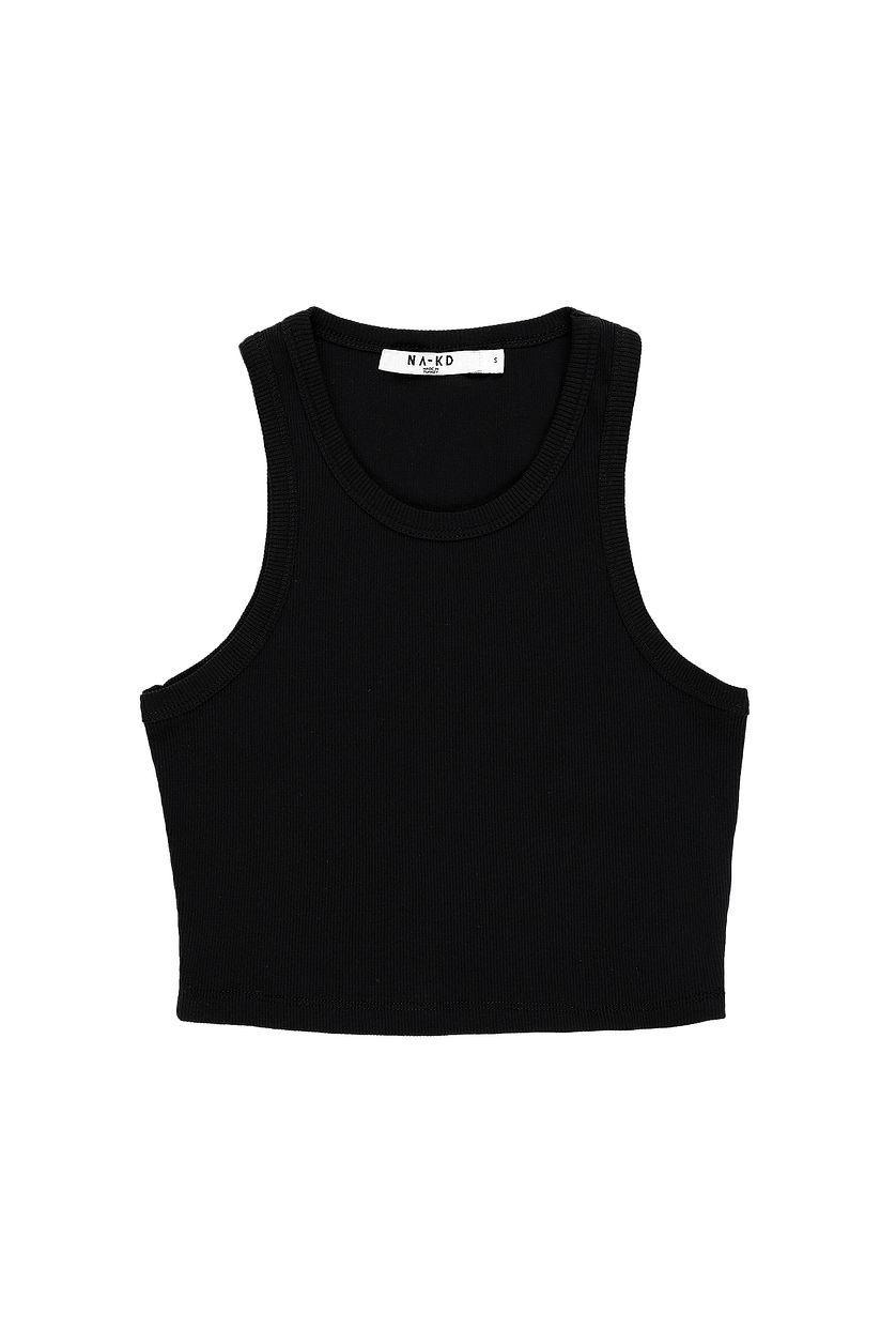 Ribbed Cropped Tank Product Image