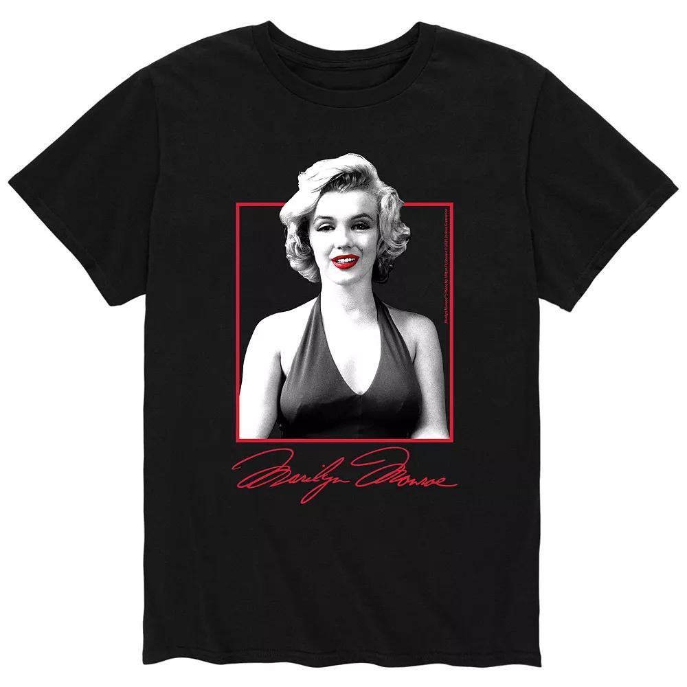 Mens Marilyn Monroe And White Tee Product Image
