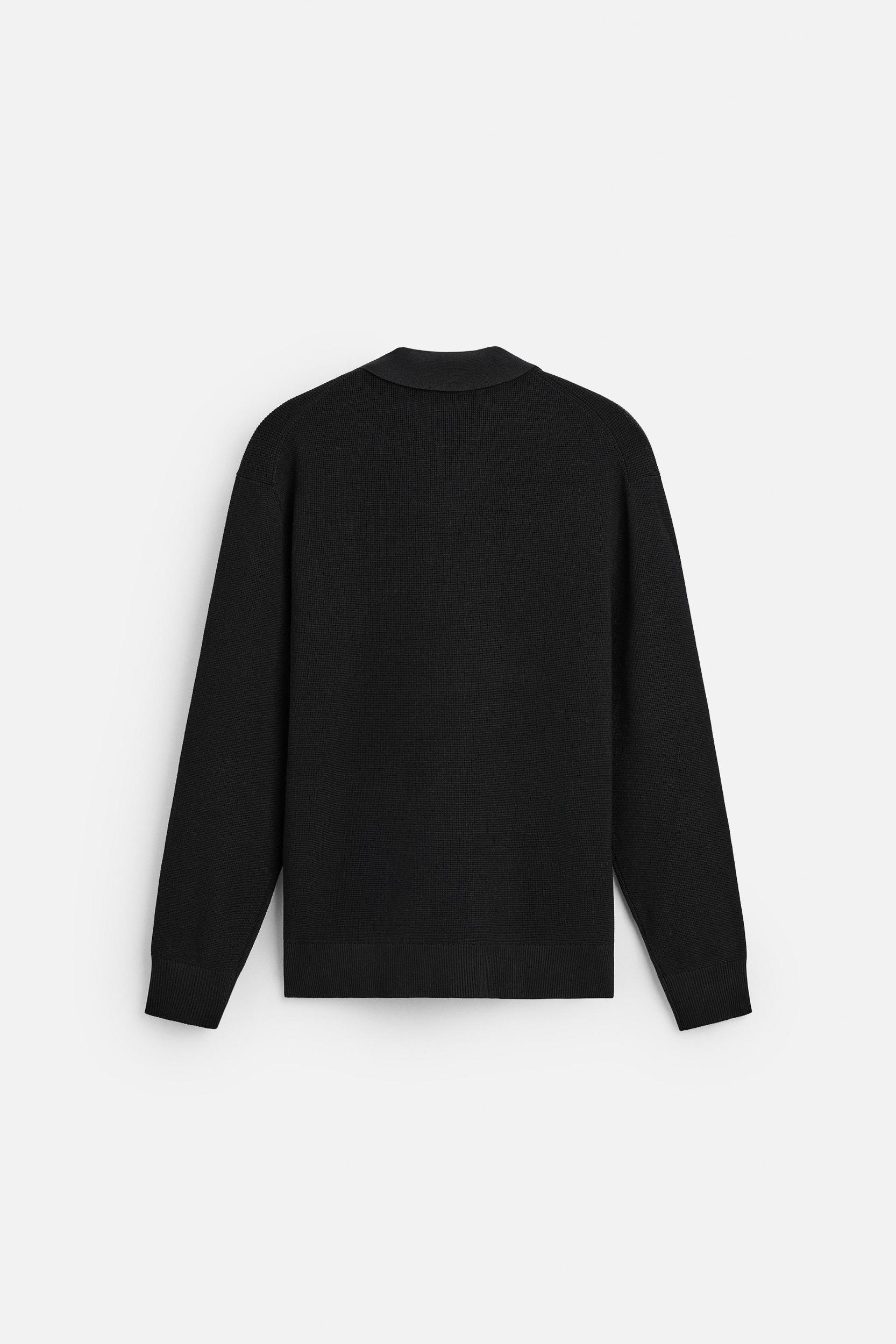 QUARTER ZIP KNIT POLO Product Image