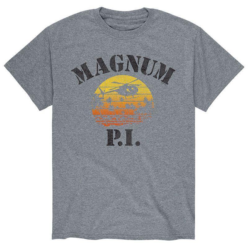 Men's Magnum PI Hawaii Tee, Size: XXL, Gray Product Image