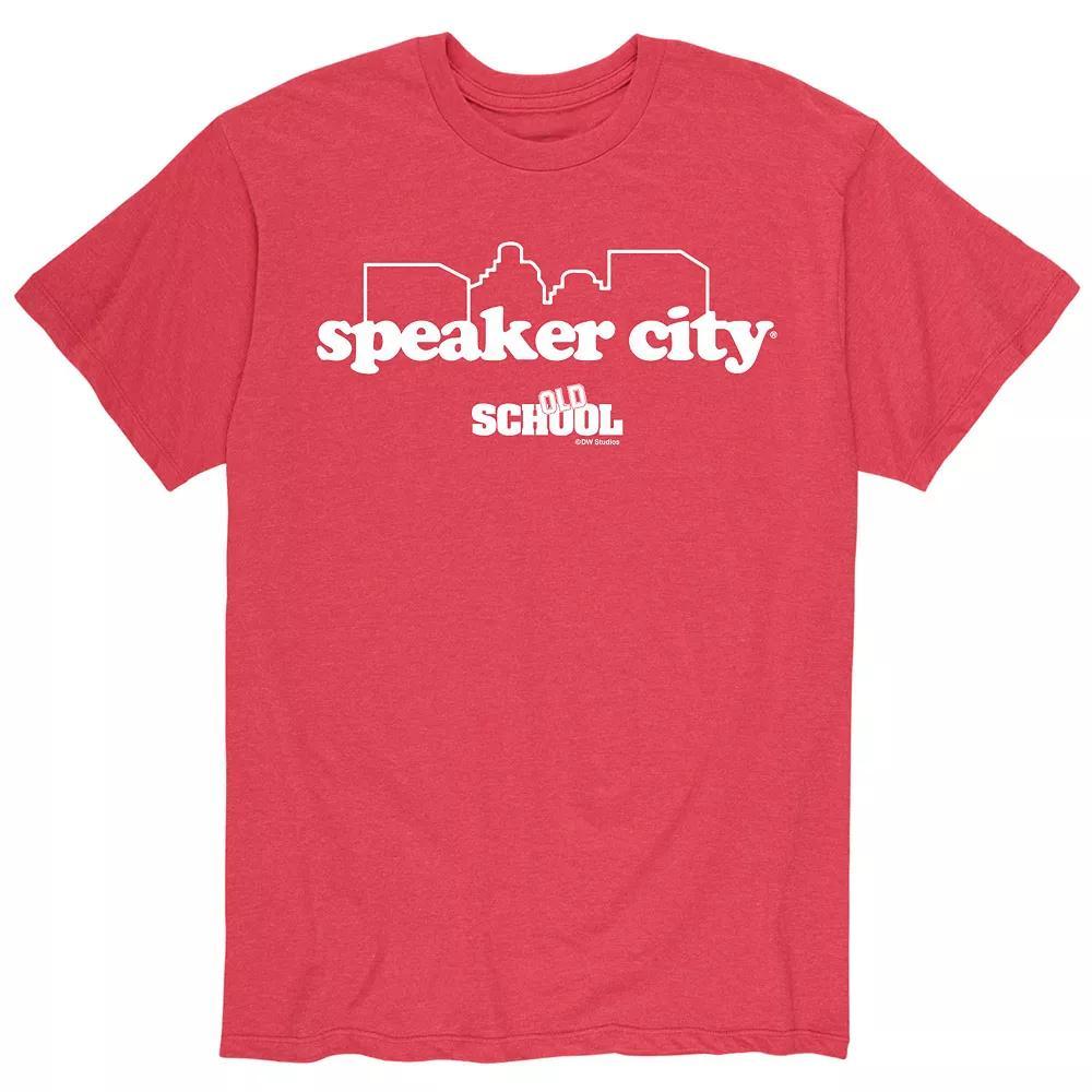 Mens Old School Speaker City Tee Product Image