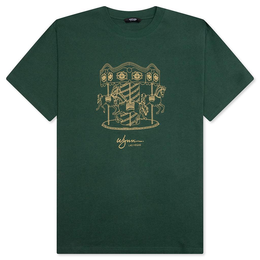 Feature x Wynn Carousel Tee - Dark Green Male Product Image