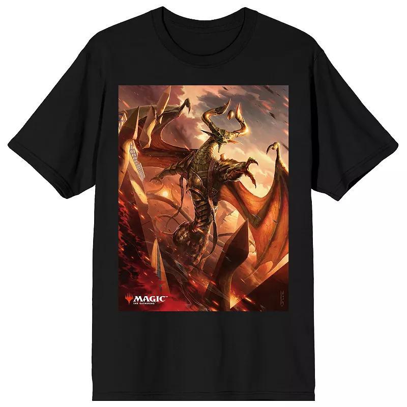 Men's Nicol Bolas MTG Tee, Size: XL, Black Product Image