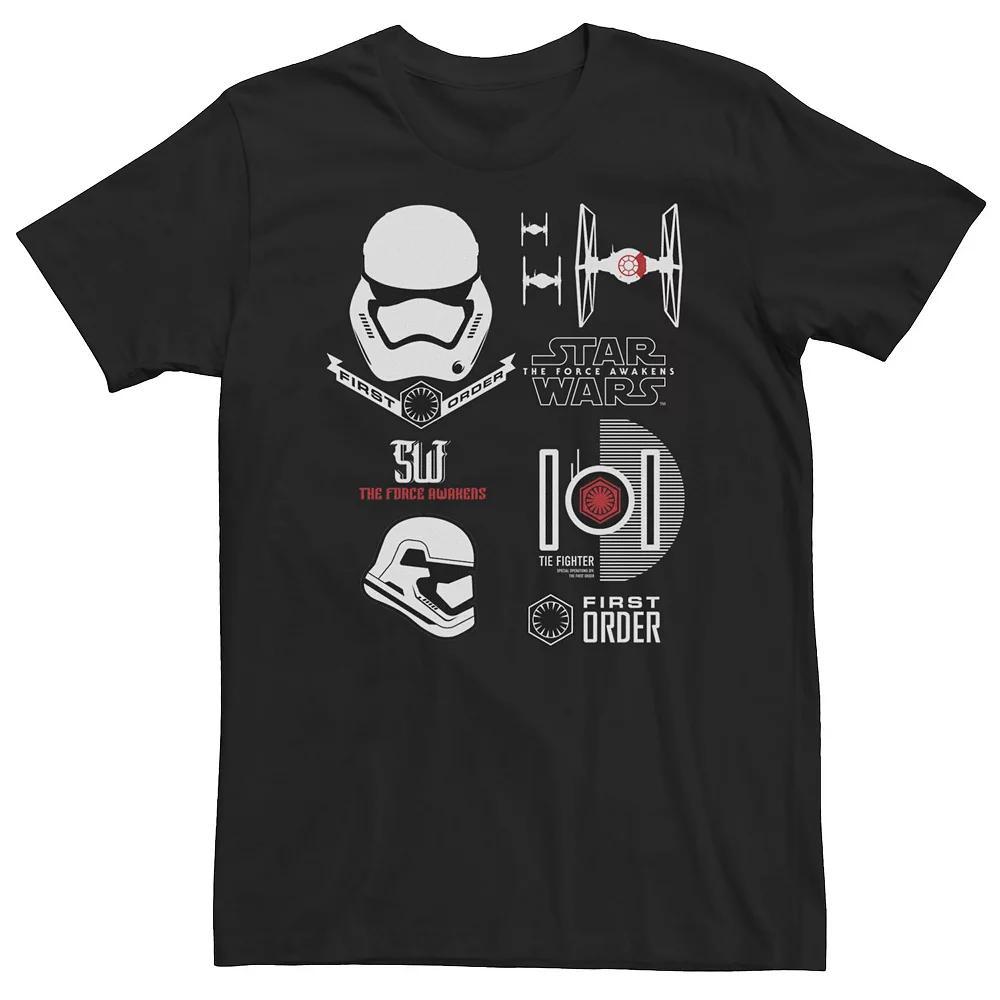 Big & Tall Star Wars Sponsored By Tee, Mens Product Image