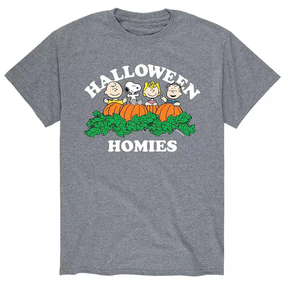 Big & Tall Peanuts Halloween Homies Tee, Mens Product Image