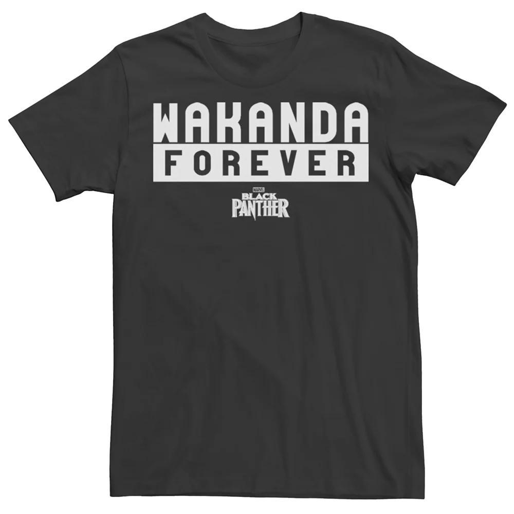 Men's Black Panther Movie Forever Tee, Size: Large Product Image
