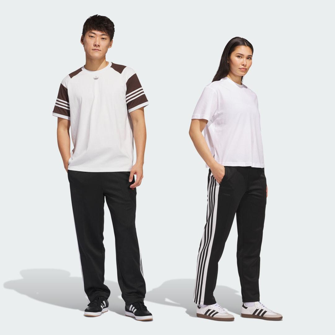 adidas Tyshawn Track Pants (Gender Neutral) Black 2XL Unisex Product Image