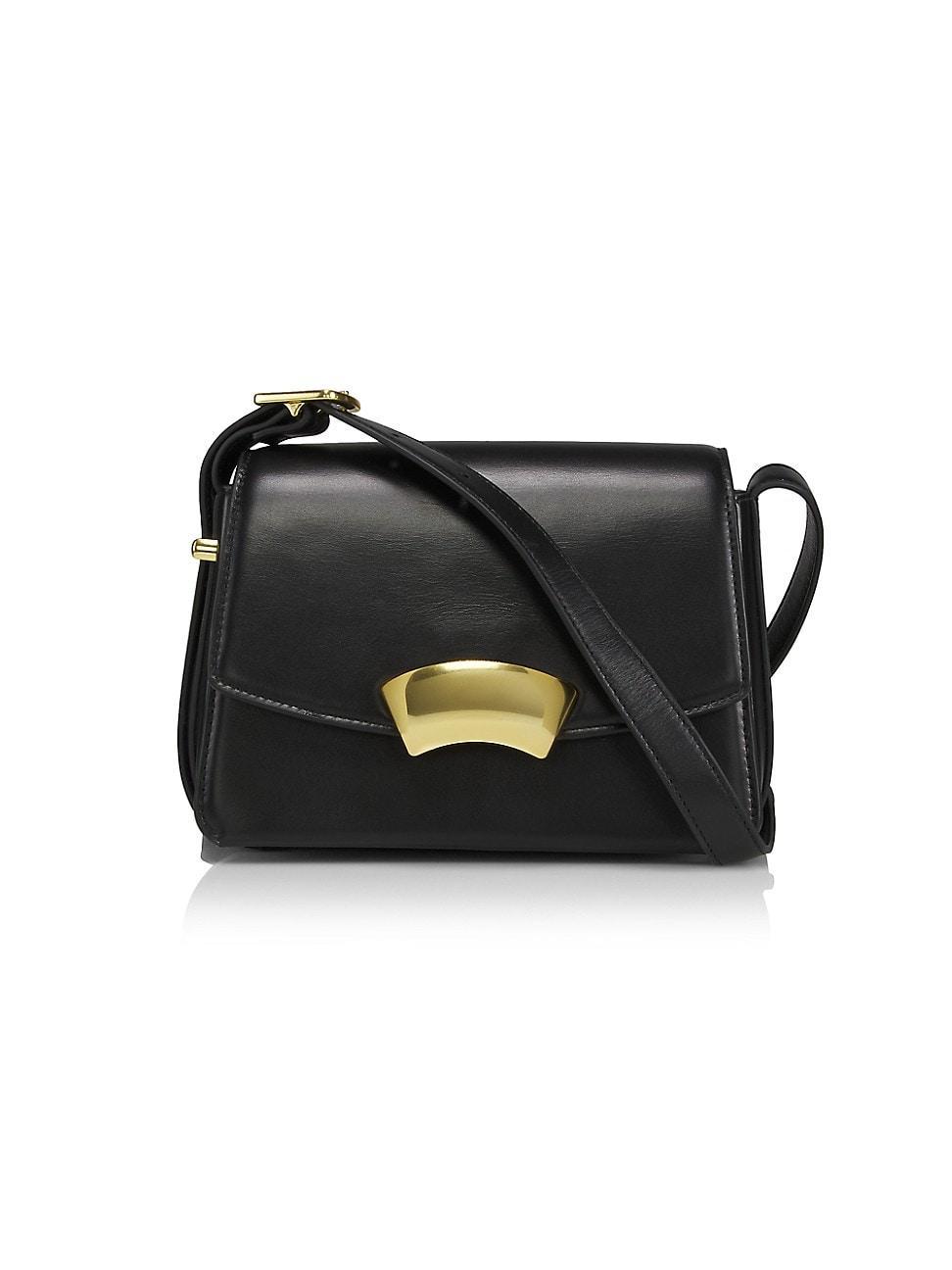 Womens ID Leather Shoulder Bag Product Image