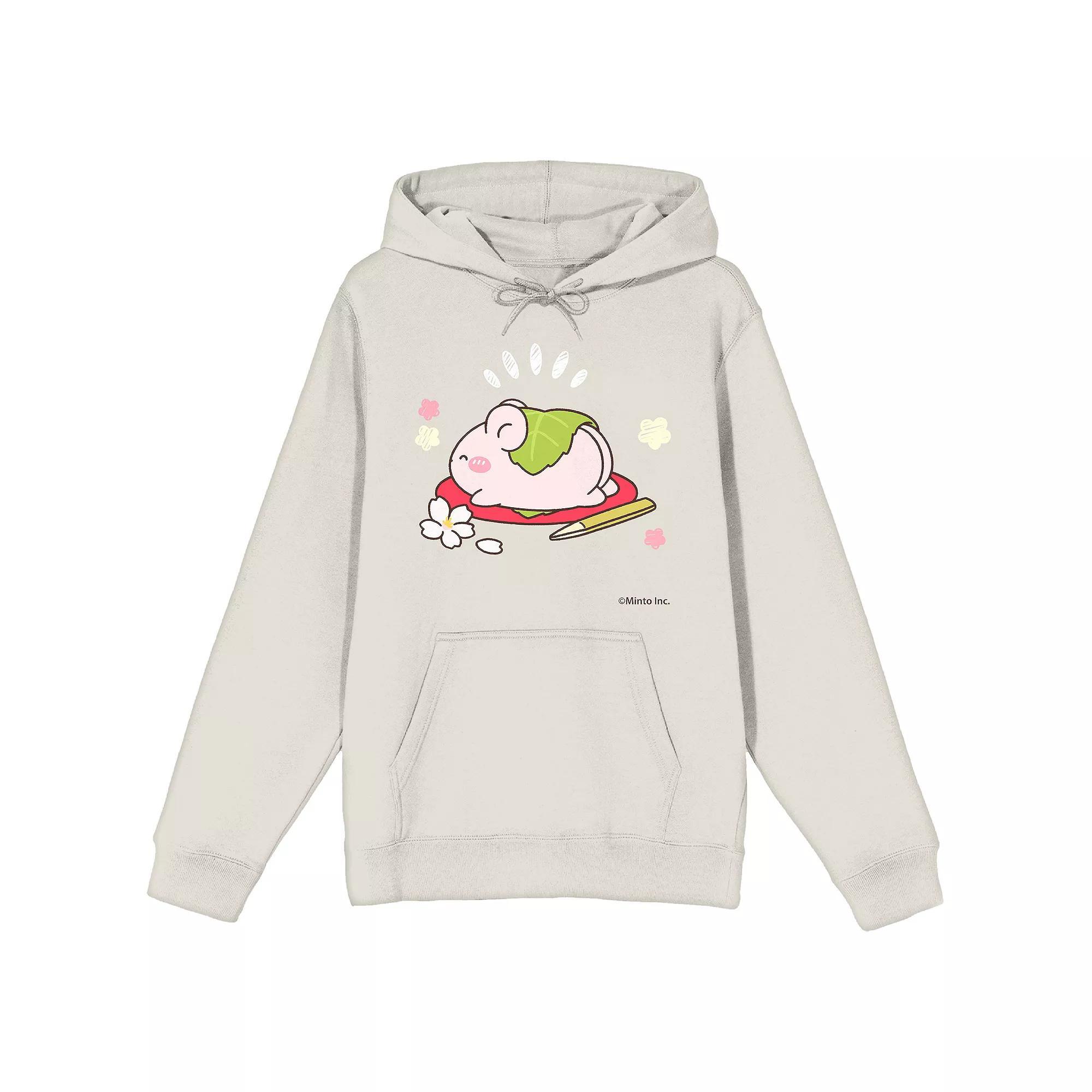 Men's Mimi & Neko Nezu Napping Hoodie, Size: Medium, Off White Product Image