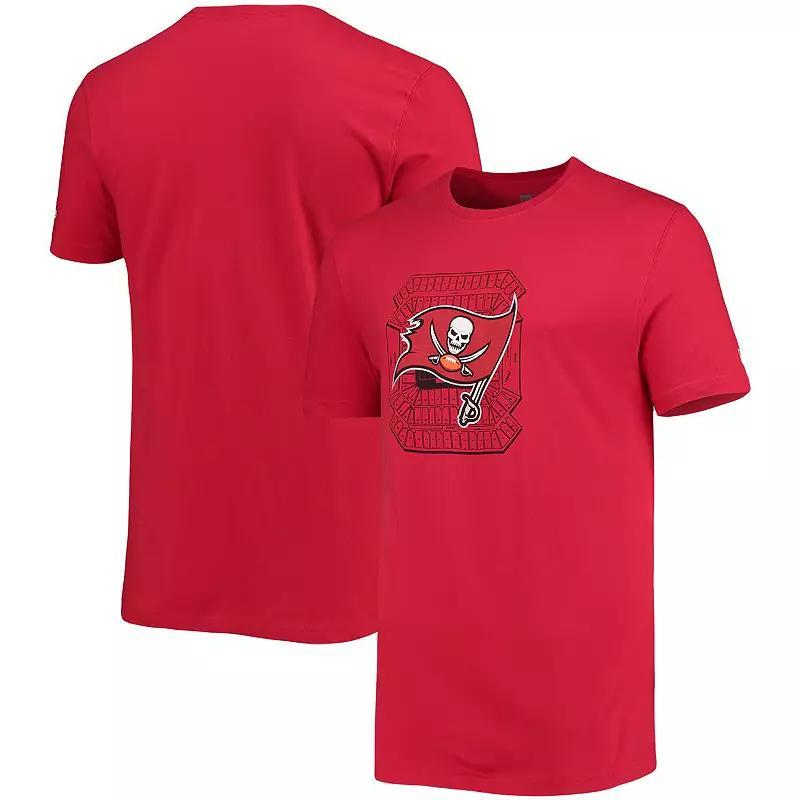 Mens New Era Tampa Bay Buccaneers Stadium T-Shirt Product Image