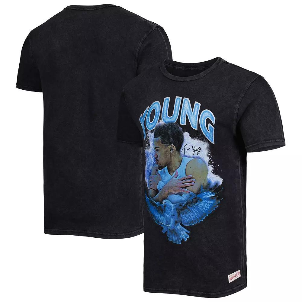 Men's Mitchell & Ness Black Trae Young Atlanta Hawks 2023 NBA All-Star Game Concert T-Shirt, Size: Large Product Image