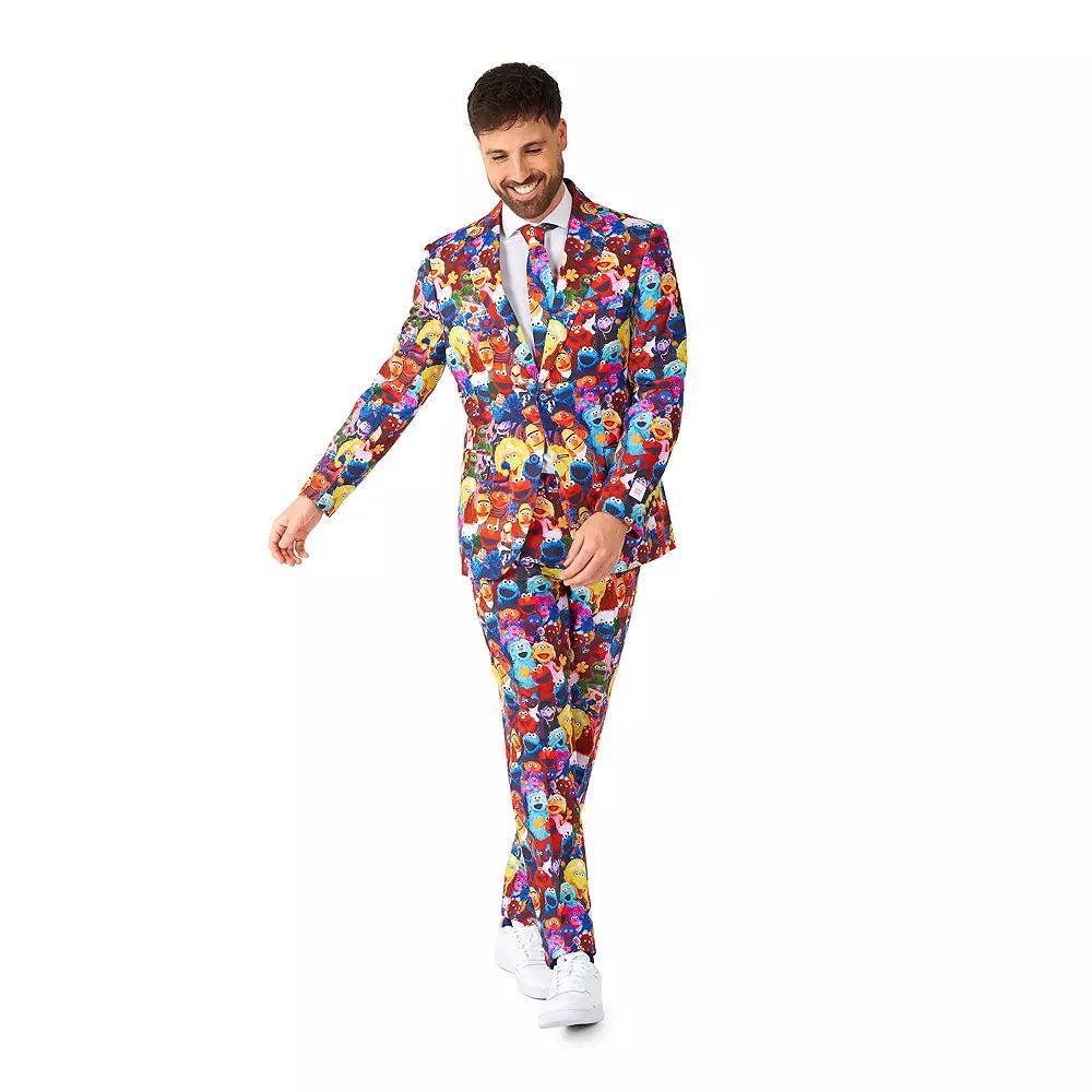 Mens OppoSuits Slim-Fit Novelty Suit & Tie Set Product Image