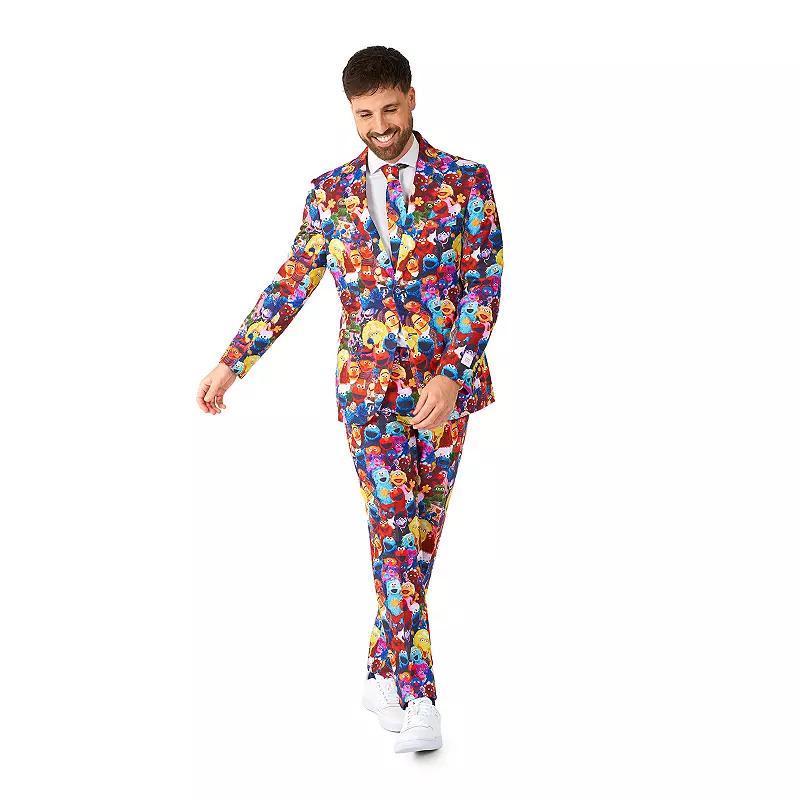 Mens OppoSuits Slim-Fit Novelty Suit & Tie Set Product Image