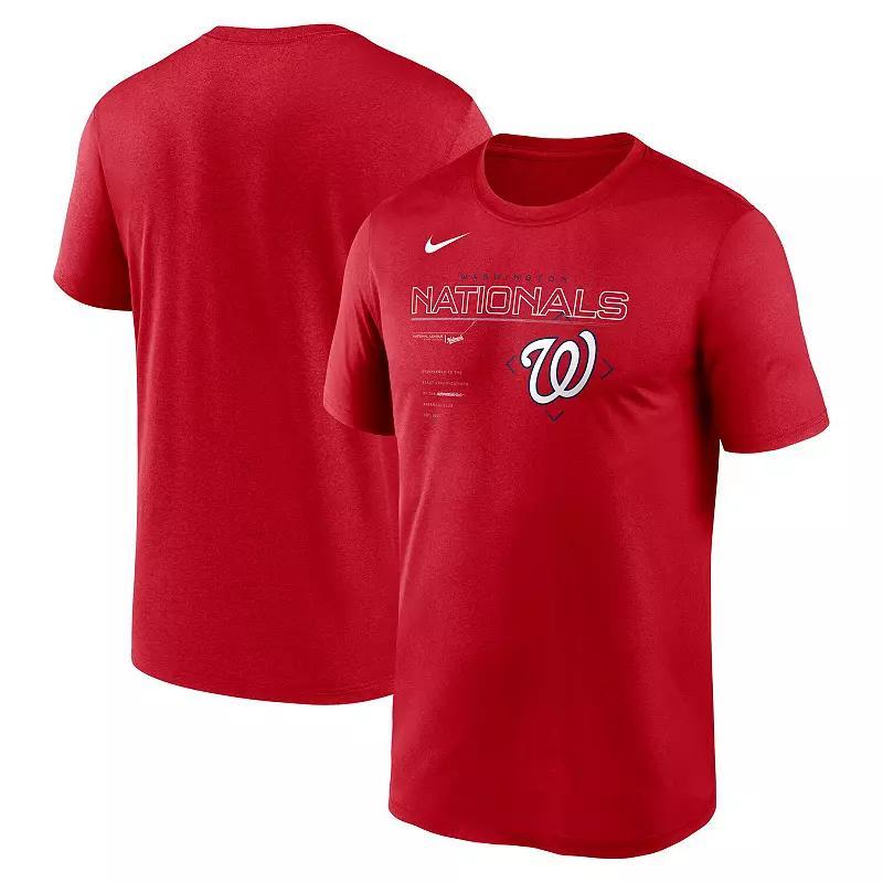 Men's Nike Red Atlanta Braves Icon Legend Performance T-Shirt, Size: Small Product Image