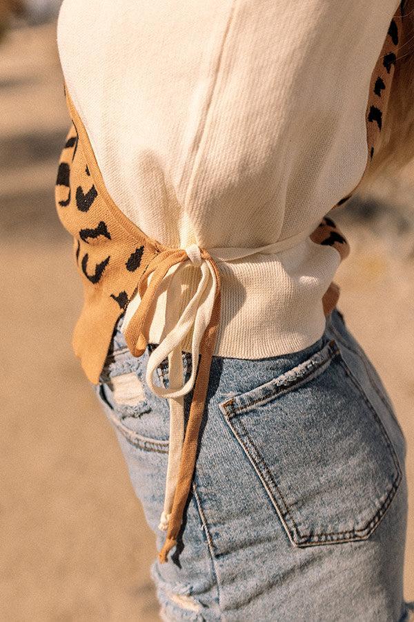 Brooklyn Believer Wrap Top Product Image