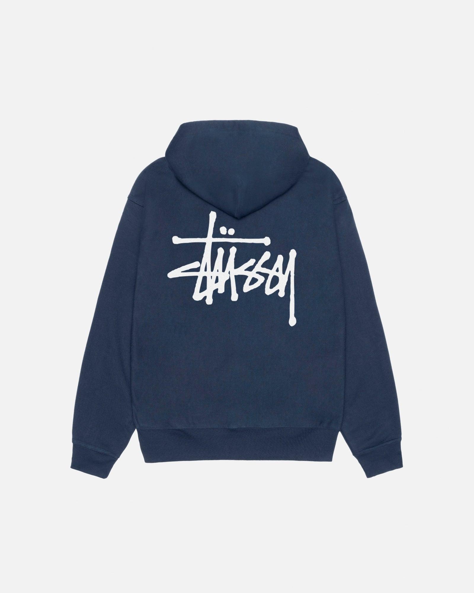 BASIC STÜSSY ZIP HOODIE Male Product Image