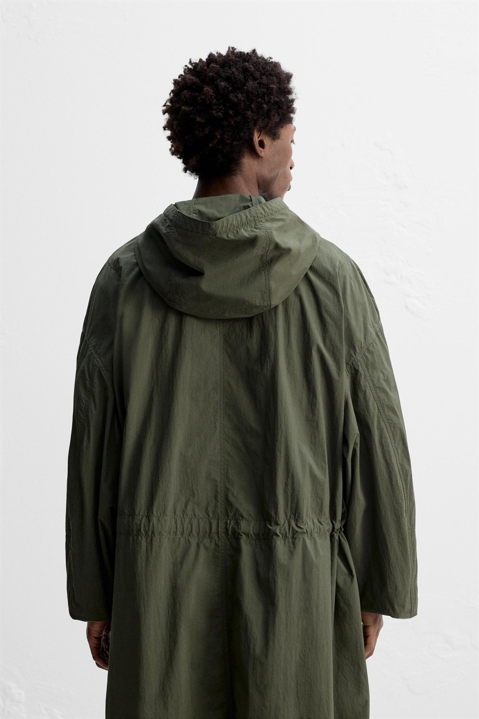 OVERSIZED FIT TECHNICAL PARKA Product Image