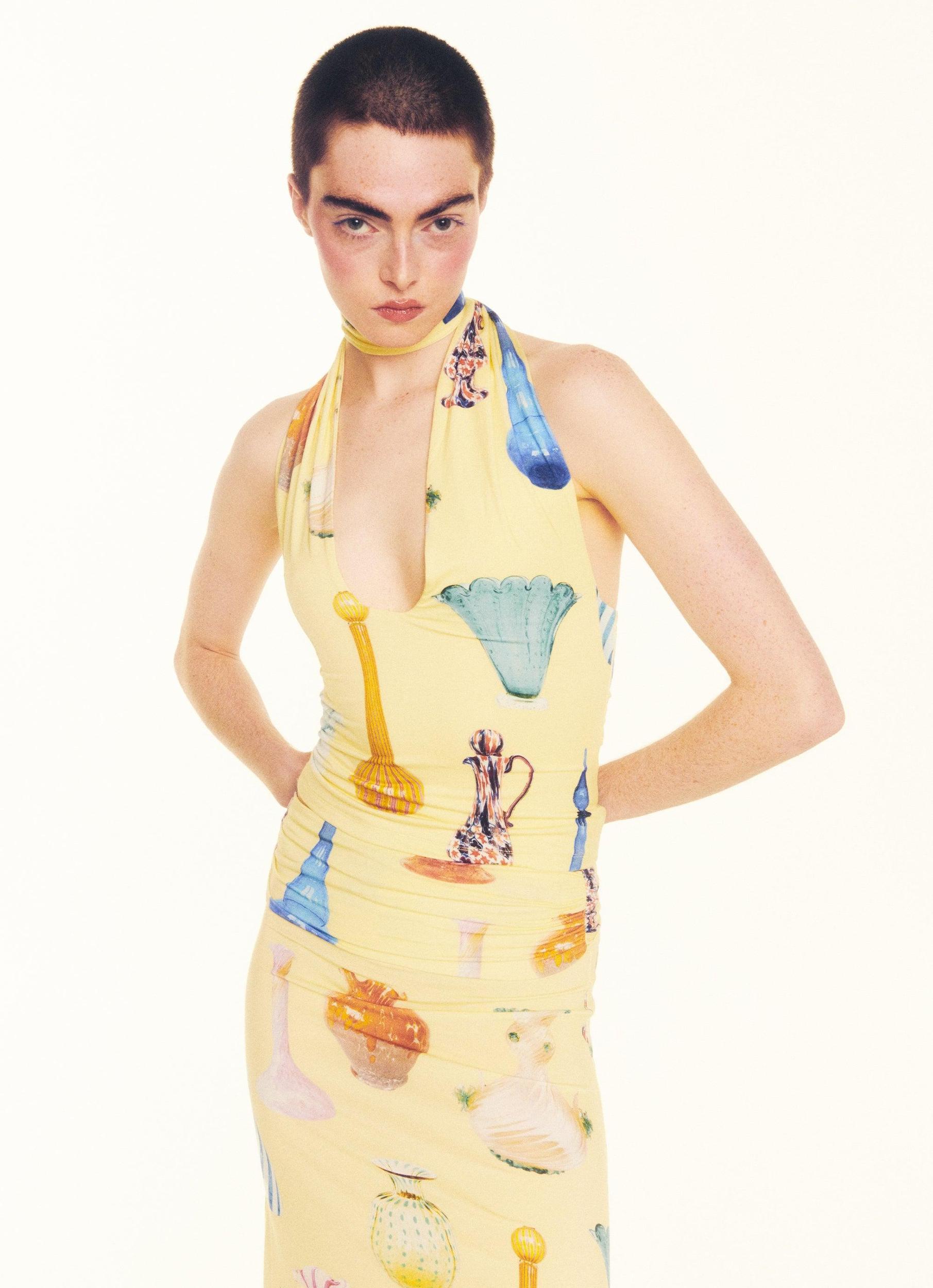 Vase Halter Top Product Image