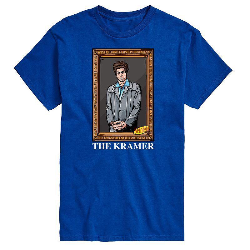 Mens Seinfeld The Kramer Tee Blue Product Image