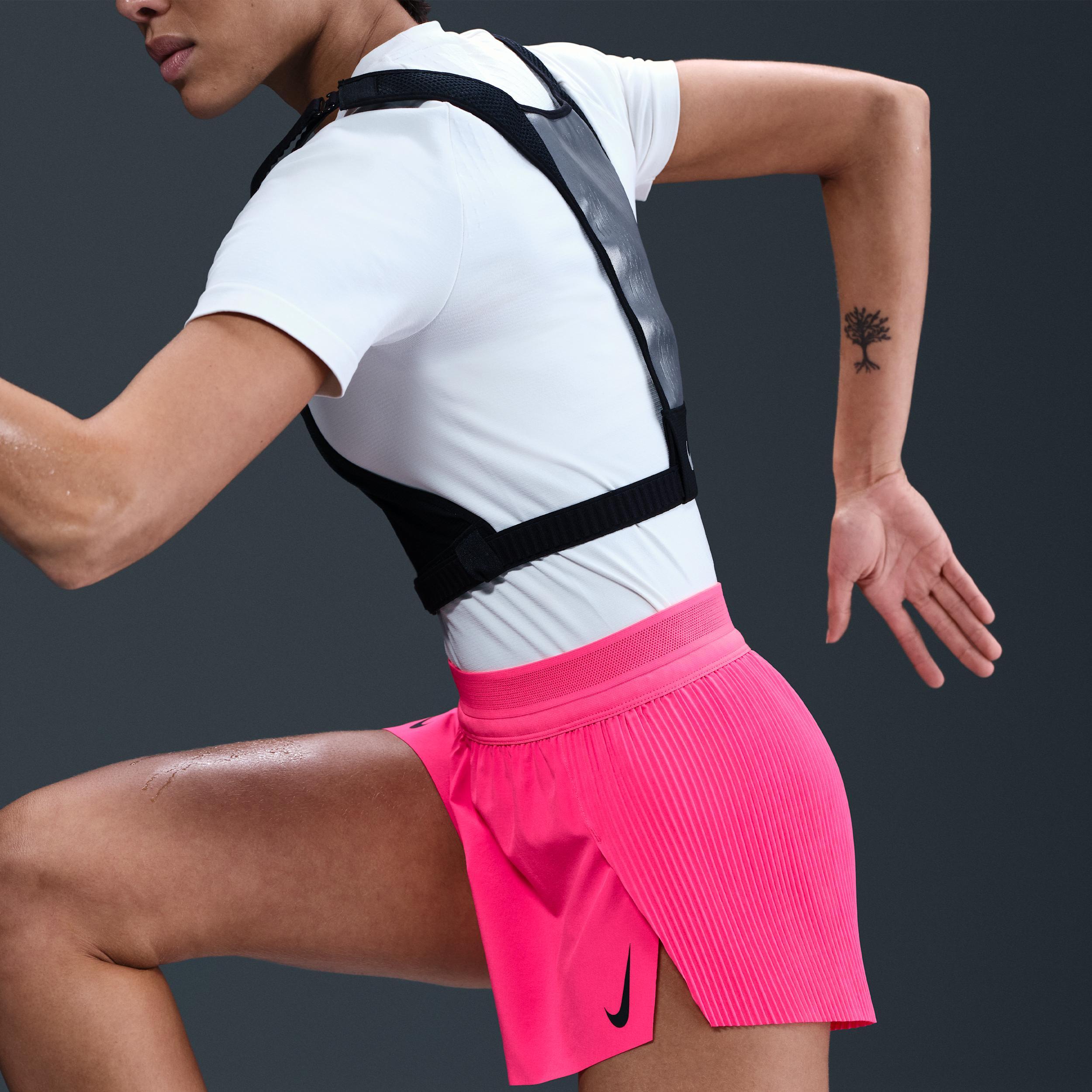 Nike Women's AeroSwift Dri-FIT ADV Mid-Rise 3" Brief-Lined Running Shorts Product Image