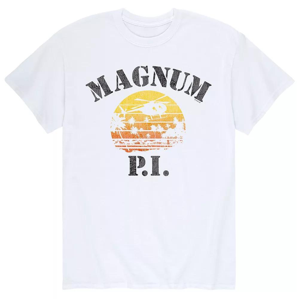 Men's Magnum PI Hawaii Tee, Size: XXL, Gray Product Image