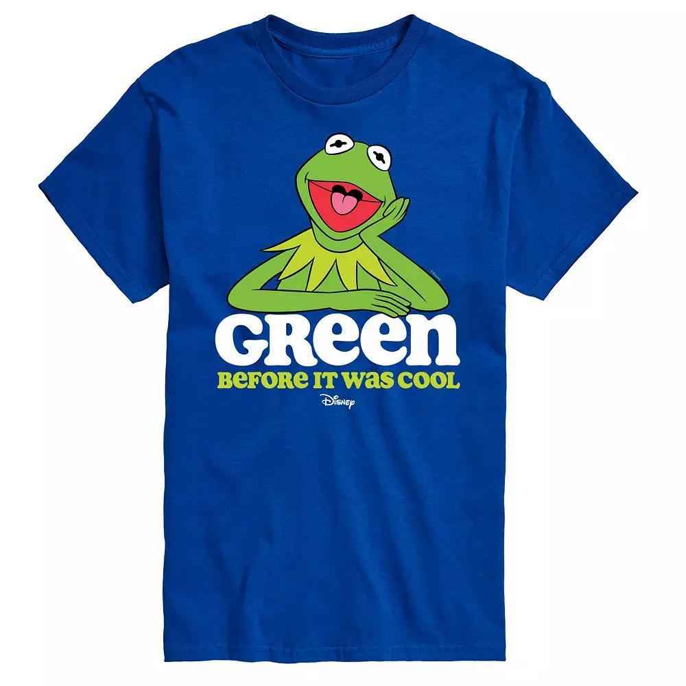 Disneys Mens The Muppets Green Cool Tee Blue Product Image
