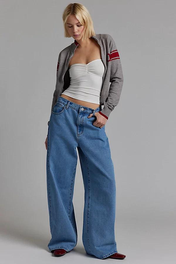 BDG Carla Sweetheart Neckline Ribbed Knit Tube Top Womens at Urban Outfitters Product Image