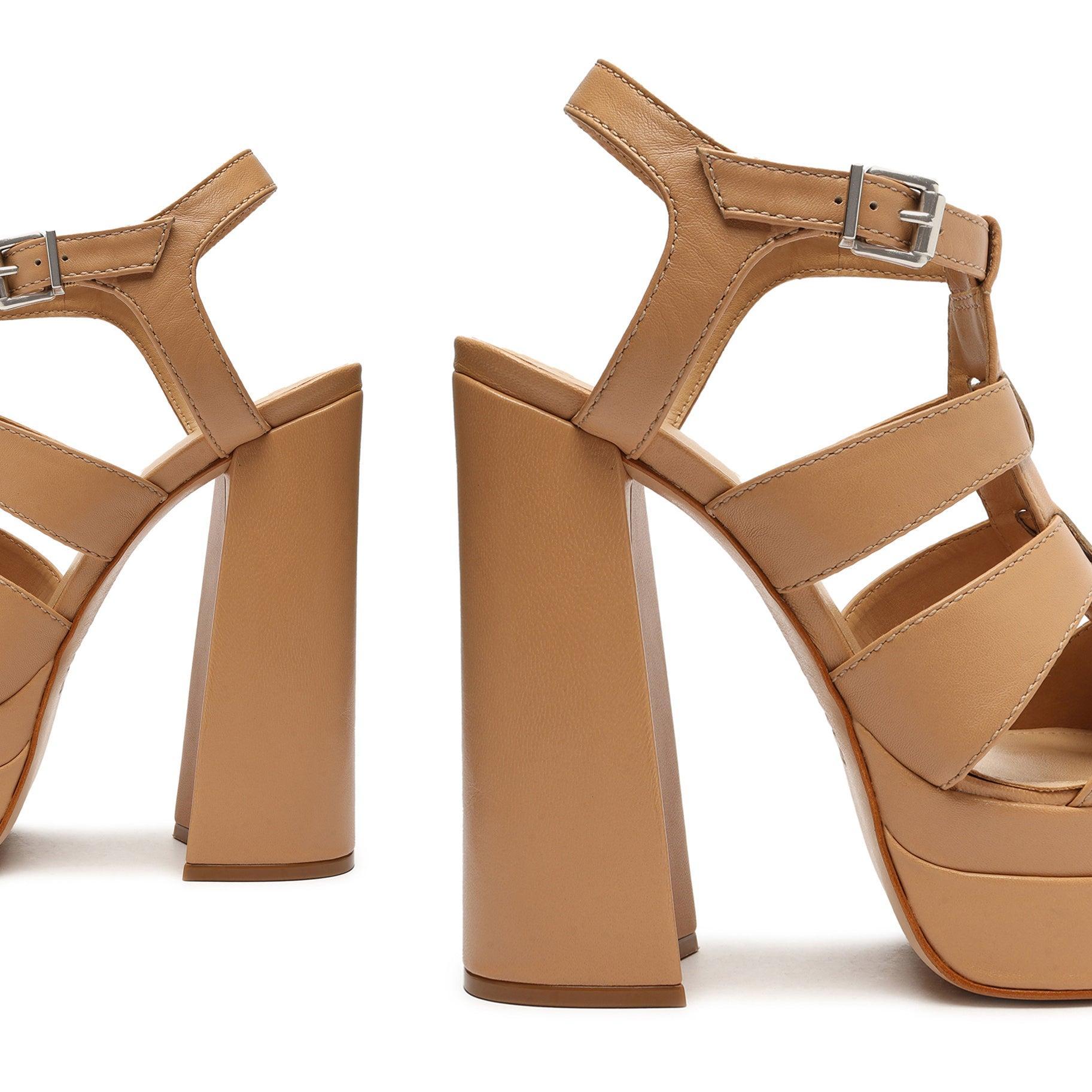 Daryl Platform Leather Pump Product Image