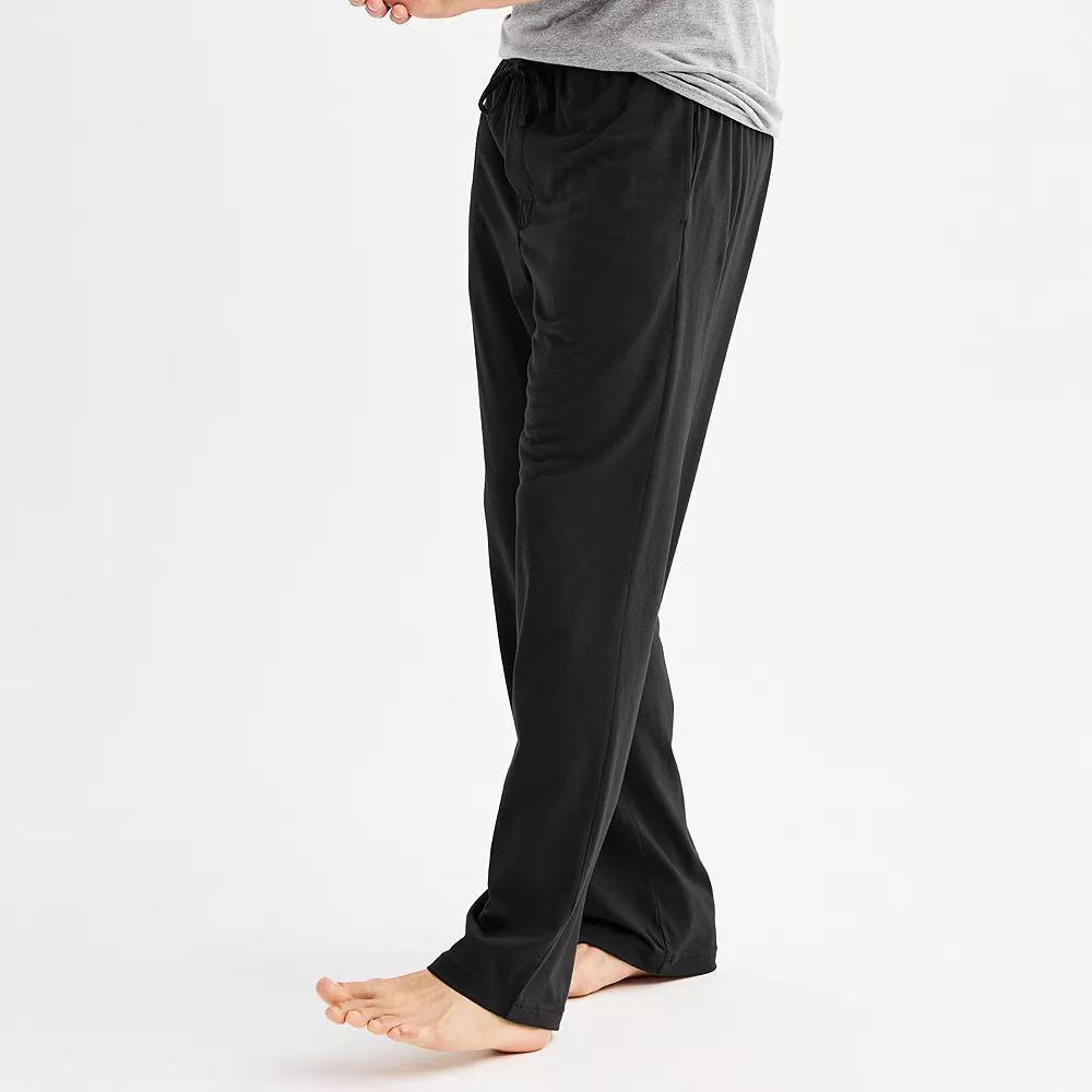 Men's Sonoma Goods For Life® Essential Knit Pajama Pants, Size: Large, Mineral Grey Product Image