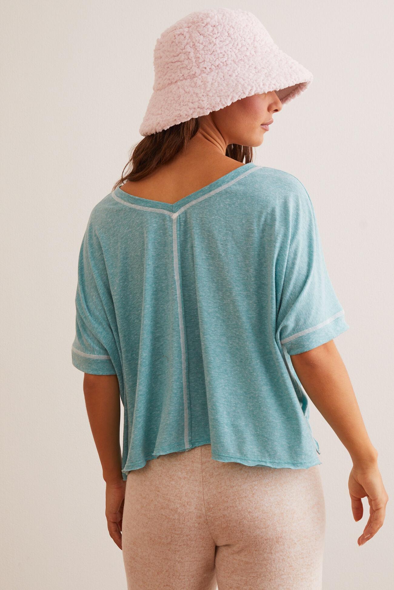 Wanderer Slouch V-Neck Tee Product Image