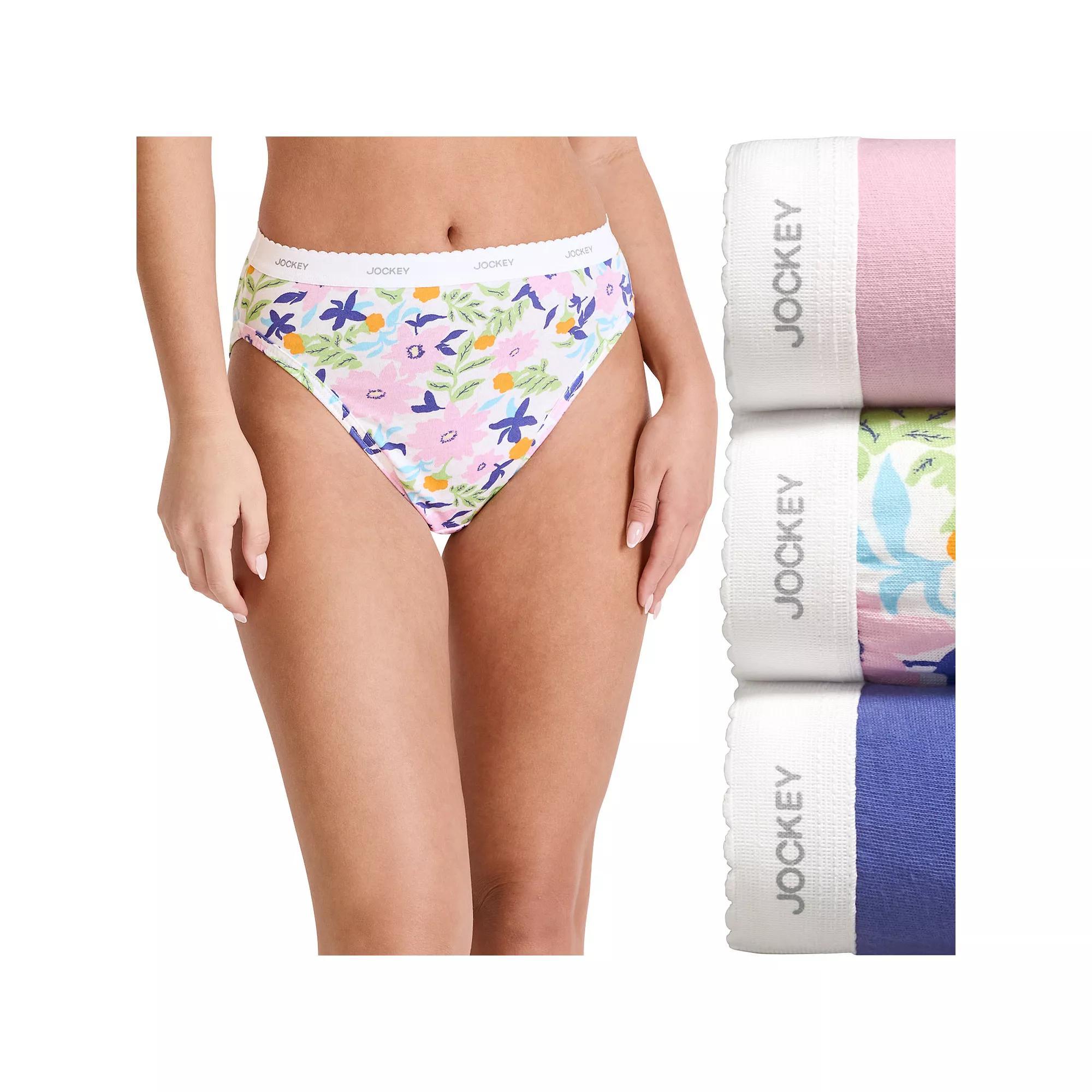 Womens Jockey Classics 3-pk. French-Cut Brief Panty Set 9480 Product Image