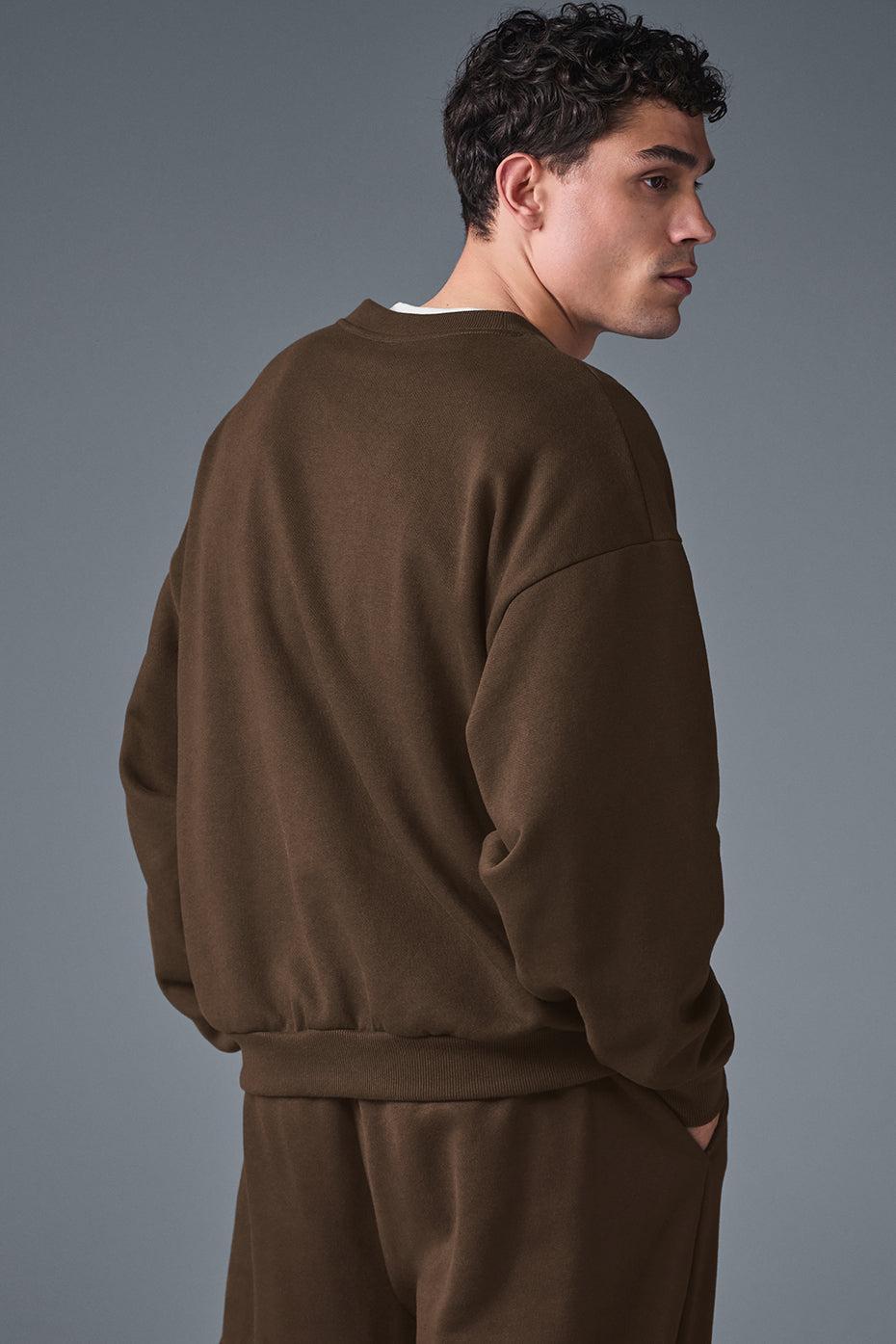 Accolade Crew Neck Pullover - Espresso Product Image