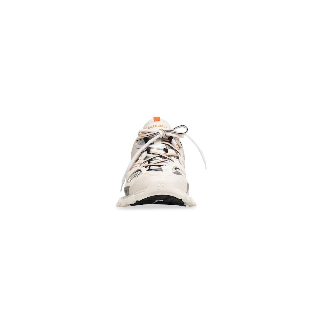 Women's Track Sneaker in White Product Image