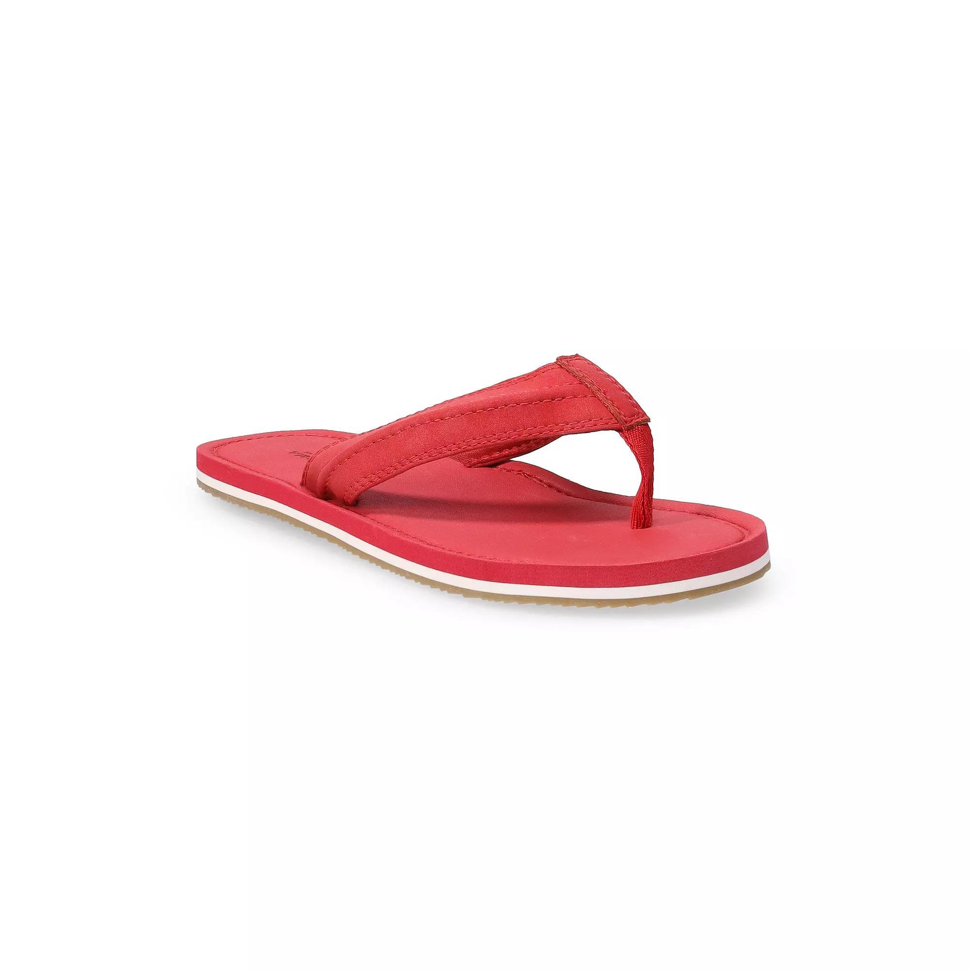 Sonoma Goods For Life® Colson Men's Thong Sandals, Size: Medium(8/9), Red Product Image
