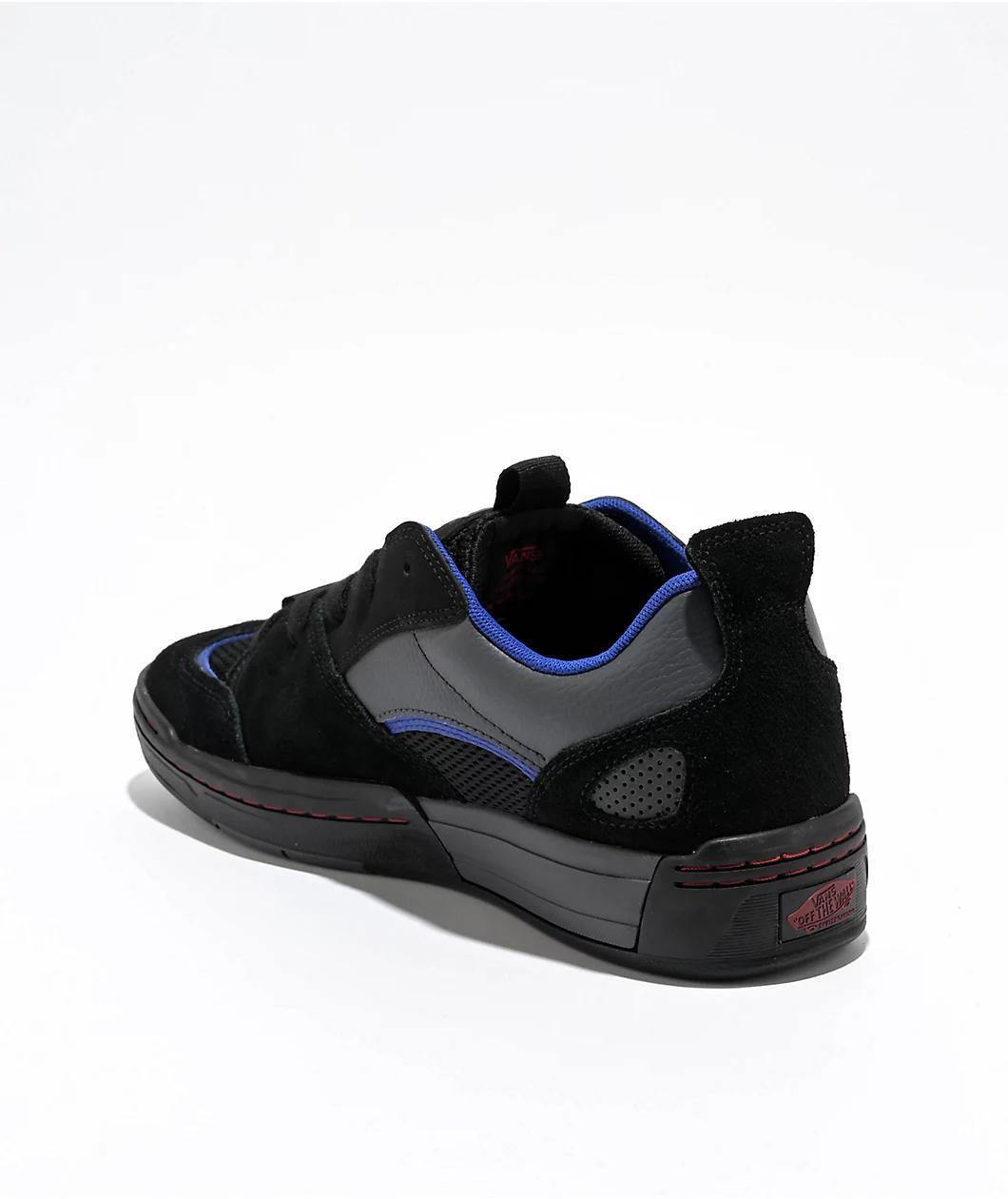 Vans Mixxa Black & Grey Skate Shoes Product Image
