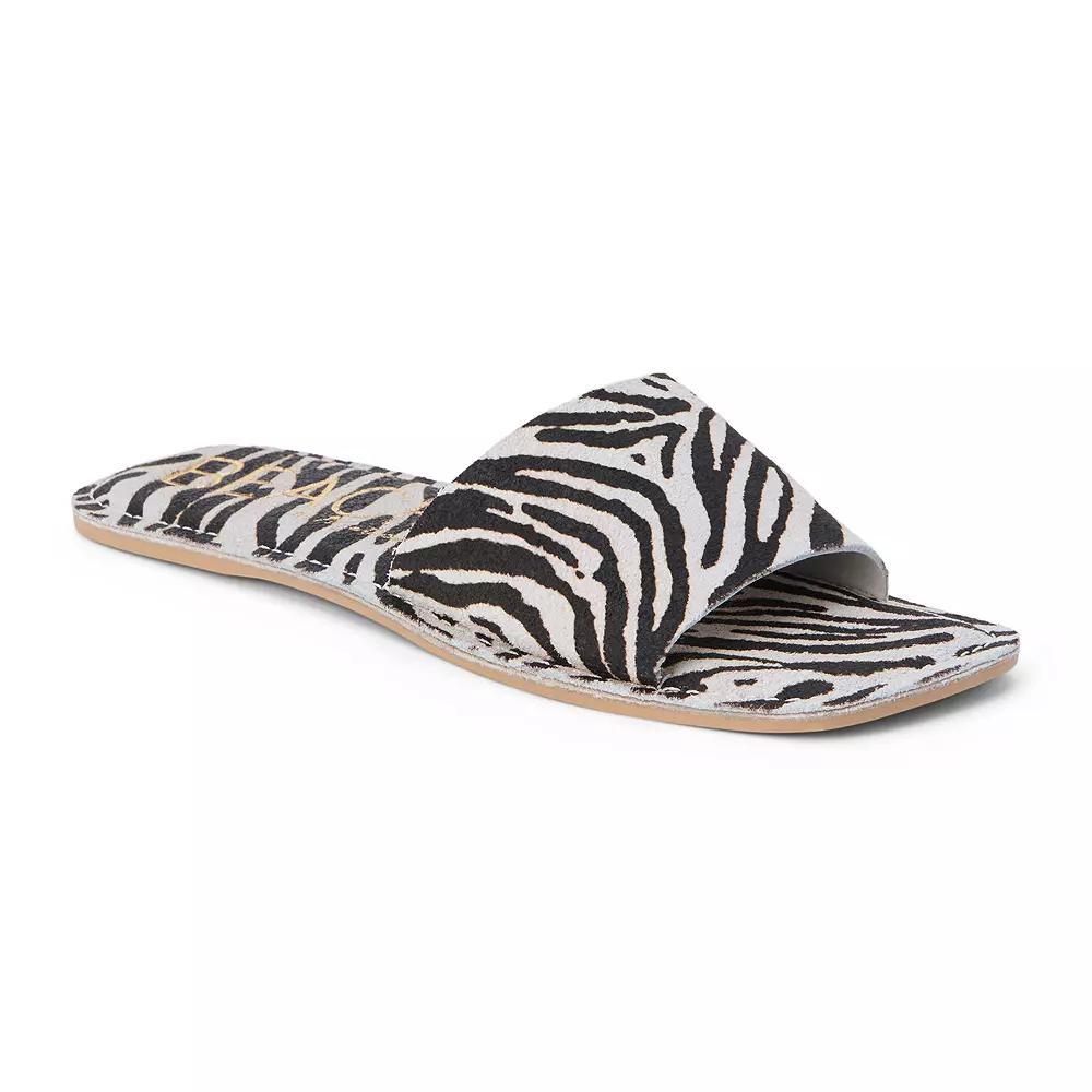 Beach by Matisse Bali Slide Women's Sandals, Size: 8, Zebra Product Image